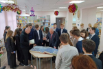 В брянской библиотеке прошла встреча с космонавтом Виктором Афанасьевым