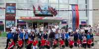 Патриотический флешмоб в Комаричах - Газета Верный путь